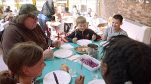 Perhaps that's why French children are so well-behaved in restaurants. Learning proper manners in the home is reinforced by being served healthy meals with .... in school cafeterias.